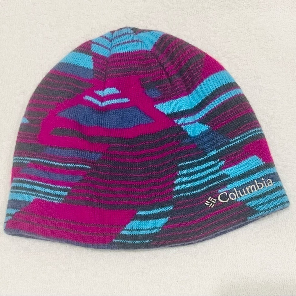 Columbia kids, reversible knit hat